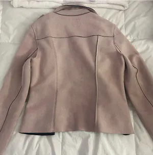 Kut From The Kloth Jacket Suede Pink thumbnail 2