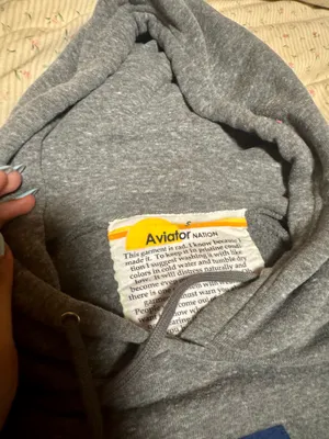 Aviator Nation Hoodie Grey thumbnail 3
