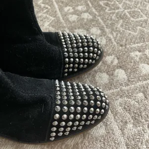 KELSI DAGGER GENUINE SUEDE SPIKED BOOTS 8.5 thumbnail 3