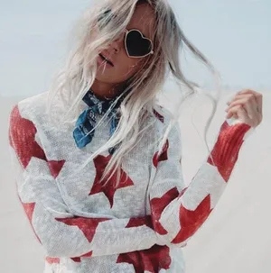 Bonfire Stars Oversized Sweater thumbnail 2