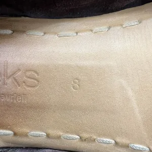 Tieks‎ Sz 8 Ballet Flat Rasberry Truffle Brown Metallic Leather By Gavrieli RARE thumbnail 9