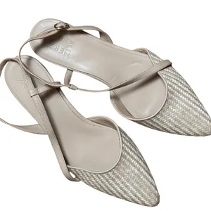 Naturalizer Women's Pointed Toe Weave Sling Back Low Heel Sz 10 NWOT thumbnail 5