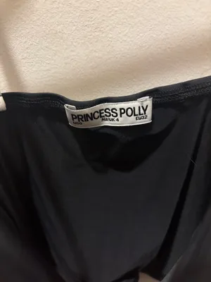 Princess Polly Black Top Crop thumbnail 2