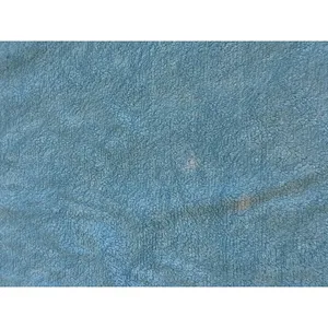 Vintage Lacoste Women's Terry Cloth Polo Shirt Blue Small Y2K Textured thumbnail 9