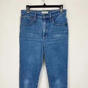 Madewell The Perfect Vintage Jean in Haight Wash Blue Comfort Stretch US 28 thumbnail 6