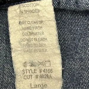 California Grown Vintage Y2K Denim Bodycon Dress L thumbnail 7