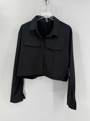 Beyond‎ yoga Midtown Cropped Jacket size xl NWT thumbnail 5