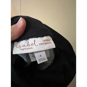 Isabel Maternity by Ingrid & Isabel Dark Wash Skinny Jeans Woman’s Size 4 NEW thumbnail 9
