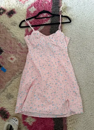 super cute boutique dress! Pink thumbnail 1