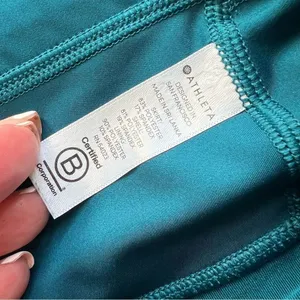 ATHLETA MOMENTUM SKORT In COASTAL TEAL Size Small Ruffle Tennis Pickleball Skirt thumbnail 5