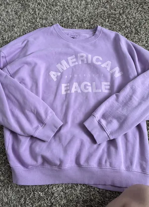 American Eagle Purple Crewneck XL thumbnail 1