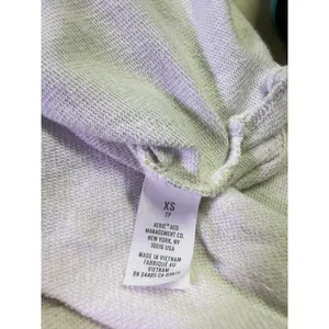 Aerie Camo Hoodie XS 100% Cotton Lounge Athleisure Green Pullover Army D45 thumbnail 5