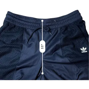 Adidas Osaka BQ5735 Navy Knit Shorts MEDIUM NWOT Activewear Basketball Shorts‎ thumbnail 7