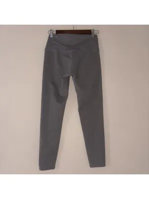 OFFLINE by Aerie Grey High Waisted Leggings Size Medium thumbnail 3