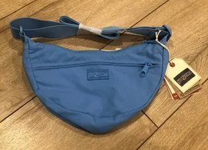 JanSport Unphased Soft Nylon Small Crossbody Bag - Azul Blue thumbnail 1