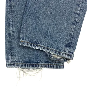 Levi's Premium 501 Jeans 28 Distressed Ripped Thrashed Grunge Straight Leg Denim thumbnail 15