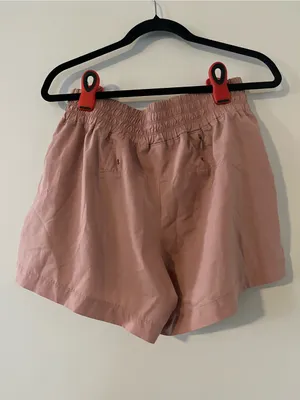Old Navy Pink Pull On Shorts Medium Casual Summer Beach Loungewear Athleisure thumbnail 3