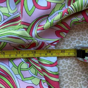 Crown & Ivy Tunic with Pink cotton lace & colorful design thumbnail 8