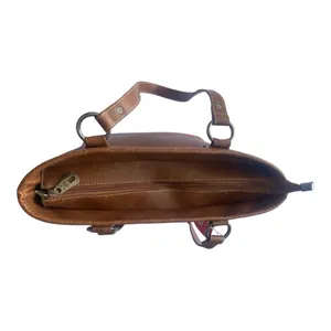 Tribal‎ Ethnic Western Style Shoulder Bag, Cognac Color, Simple & Beautiful thumbnail 7