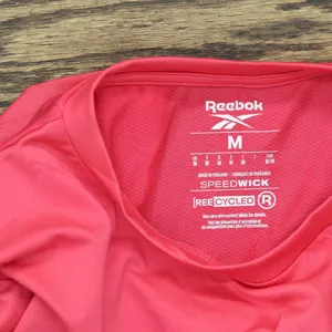 NWT Reebok Womens Active Wear Tee Pullover Shirt Top 100205295 Bold Pink M thumbnail 6