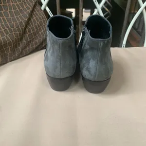 Sam Edelman‎ Petty Suede Ankle Boot Gray Size 7.5 thumbnail 5