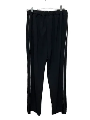 Maeve by Anthropologie Pull On Track Pants Black and White Size Medium NWT thumbnail 9