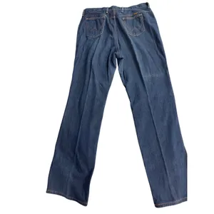 Wrangler Vintage No-Fault Denims High Rise Wide Leg Jeans Blue USA Made Size 20 thumbnail 7