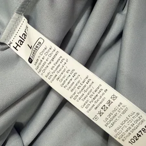 Halara Cloudful Mock Neck Oversized Sweatshirt Light Blue Grey Women Large NWT thumbnail 7