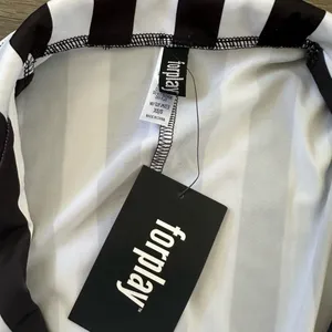 Forplay Beetlejuice Cosplay Costume Top Women's S/M Striped Sexy brand new thumbnail 4