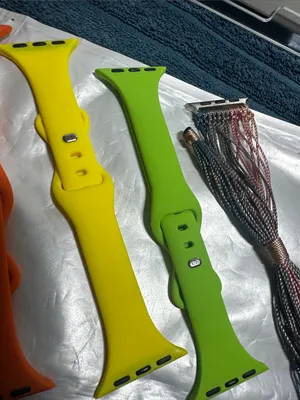 heyday Navy Glitter Watch Band with Bright Assorted Silicone Bands NWT thumbnail 4