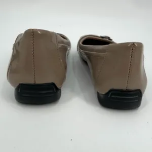 Life Stride Velocity Flats Womens 8 M Venti Taupe Patent Memory Foam Slip On thumbnail 4