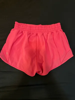 Lululemon Sonic Pink Hotty Hot Shorts 2.5" thumbnail 2