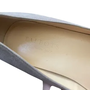 Talbots Women's Size 9‎ M Gray Leather Suede Pointed Toe 4.5 IN Heels thumbnail 8
