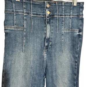 We The Free Medium Wash Indie High Rise Corset Waist Skinny Jeans Sz 32 thumbnail 3