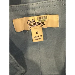 Color‎ Me Courtney Dress Womens 0 Blue Denim Alle Utility Fit And Flare Mini thumbnail 9
