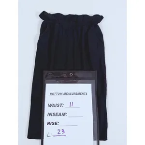 Katie May Womens Paperbag Pencil Skirt XS Black Pockets Tailored Office Career thumbnail 8