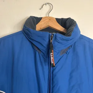 Vtg L.L. Bean ladies medium reg zip up nylon outdoors cold weather‎ jacket thumbnail 4
