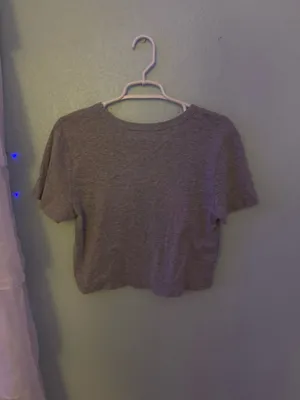 Grey CropTop Gray Size M thumbnail 2