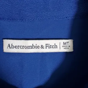 Abercrombie & Fitch PLEATED FLIRTY MATTE SHIRTDRESS - Shirt dress‎ blue Size MT thumbnail 5
