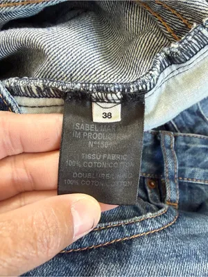 Isabel Marant Etoile Women’s Davan Straight Leg Jeans High Rise 38/US 6 thumbnail 8