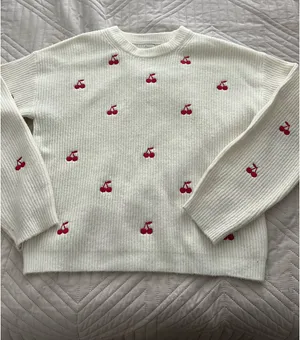 A New Day White Sweater thumbnail 1