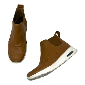 Nike Air Max Thea Mid Leather Tan Slip-On Sneakers Size 6.5 thumbnail 1