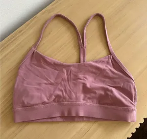 Lululemon FlowY Bra *Nulu Quicksand 6 thumbnail 1