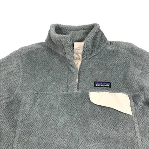 PATAGONIA Re-Tool Snap-T Fleece Pullover Women M Gray Outdoor Travel Timeless thumbnail 7
