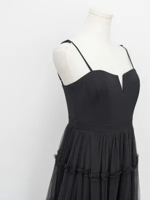Adrianna Papell - Ruffle Tiered Mesh Sleeveless Gown thumbnail 11