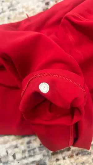 Lululemon Red Leggings 28" thumbnail 5