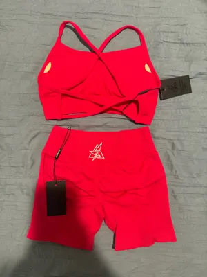 Best Body Australia Athletic set Red Size XS thumbnail 2