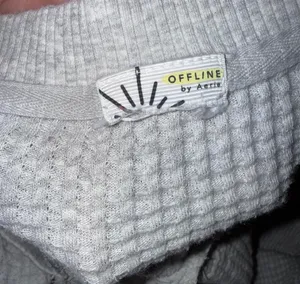 Grey Aerie Waffle Knit || Tag Cut Out thumbnail 2