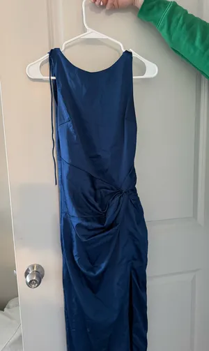 Abercrombie navy dress thumbnail 3