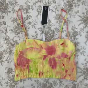 Colorful Bustier Top thumbnail 1